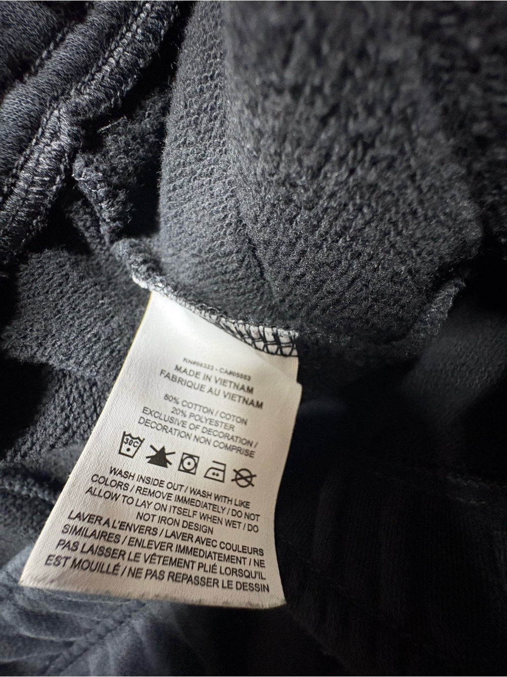 Nike Womens Black Fleece Jogger Pants size 2X - Picture 4 of 7